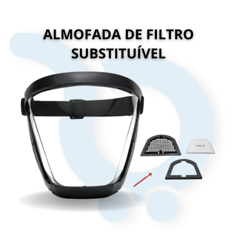 Máscara Protetora Facial - FaceShield